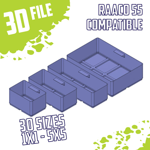 Opbergbakjes Type 55